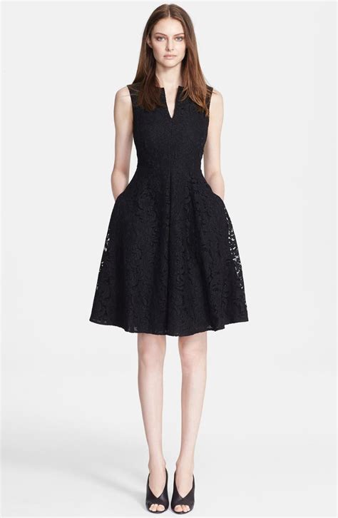 burberry london lace fit and flare dress|Burberry London Lace Fit & Flare Dress ( Size UK 12.